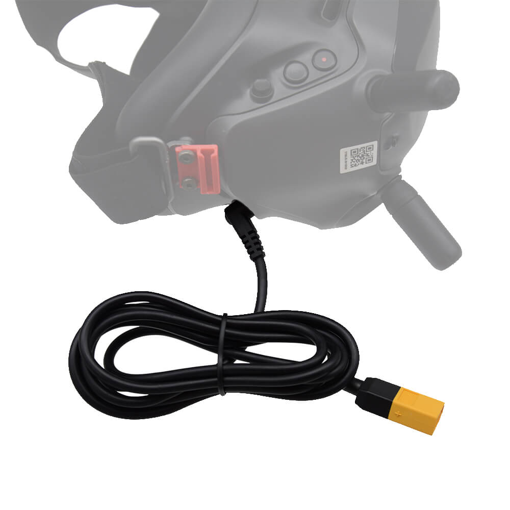 1.2M FPV Goggles Power Cable X - Skyzone Sky04X Pro Oled Fpv Goggles ulasan dan harga