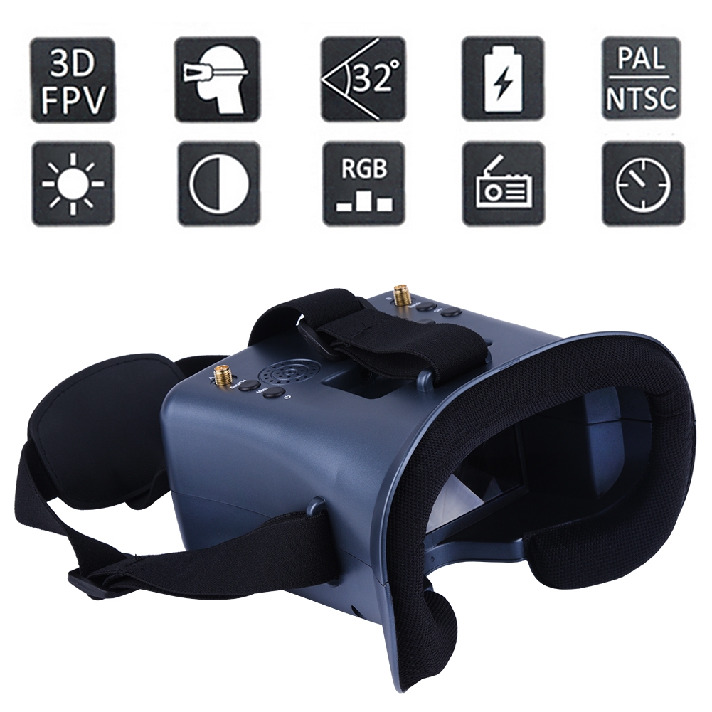 008D 5.8G 40CH 4.3 Inch 800*48 - Skyzone Sky04O Pro Fpv Goggles ulasan dan harga